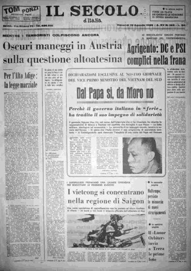 venerdì 19 agosto 1966