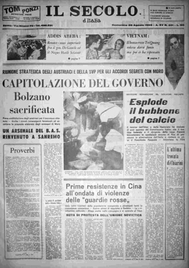 domenica 28 agosto 1966