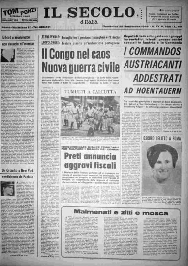 domenica 25 settembre 1966