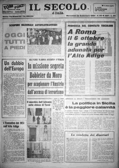 mercoledì 28 settembre 1966
