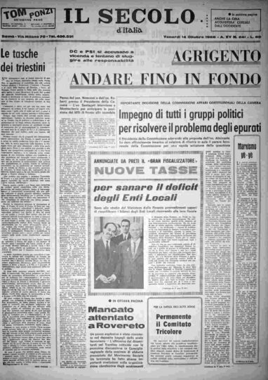 venerdì 14 ottobre 1966