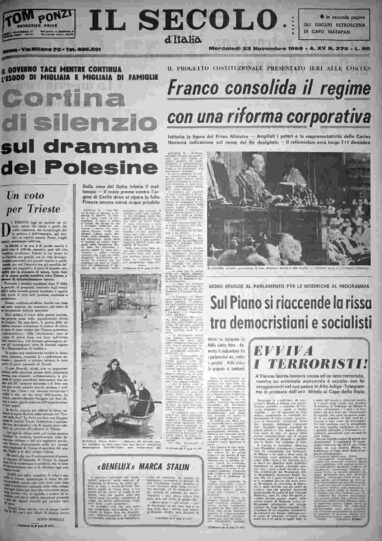 mercoledì 23 novembre 1966