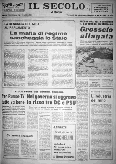 venerdì 25 novembre 1966