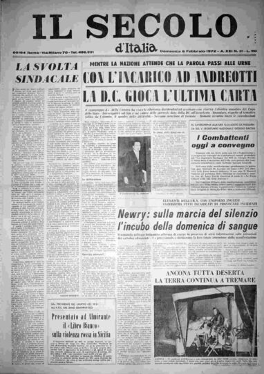 domenica 6 febbraio 1972