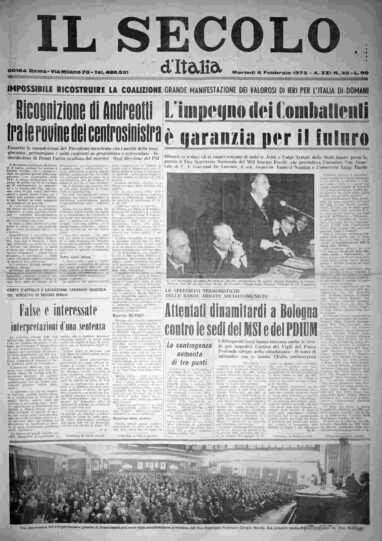 martedì 8 febbraio 1972