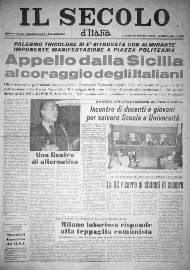 lunedì 13 marzo 1972