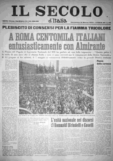 domenica 19 marzo 1972