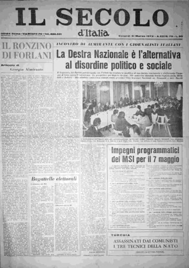 venerdì 31 marzo 1972