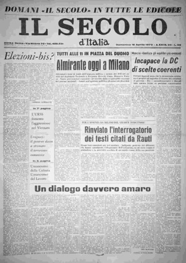 domenica 16 aprile 1972