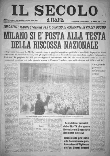 lunedì 17 aprile 1972