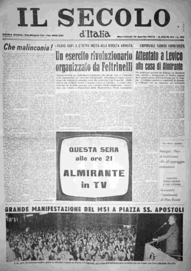 mercoledì 19 aprile 1972
