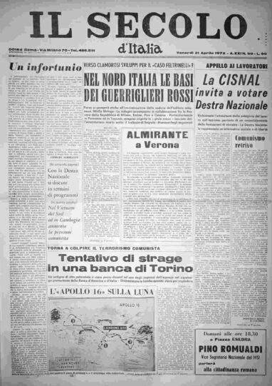 venerdì 21 aprile 1972