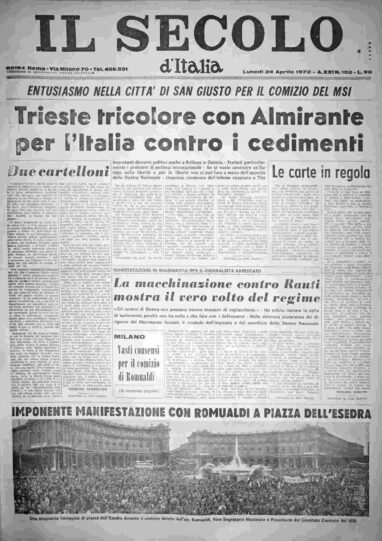 lunedì 24 aprile 1972