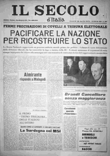 venerdì 28 aprile 1972
