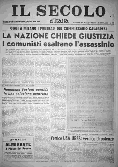 sabato 20 maggio 1972