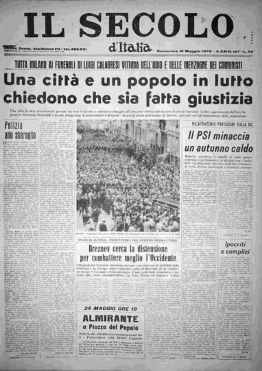 domenica 21 maggio 1972
