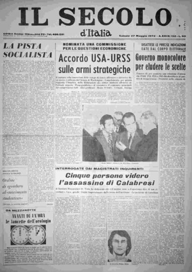 sabato 27 maggio 1972