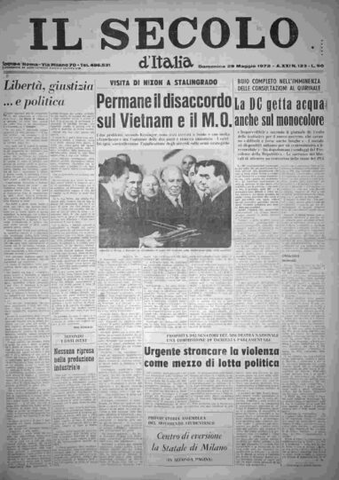 domenica 28 maggio 1972