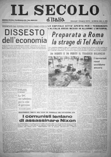 giovedì 1 giugno 1972