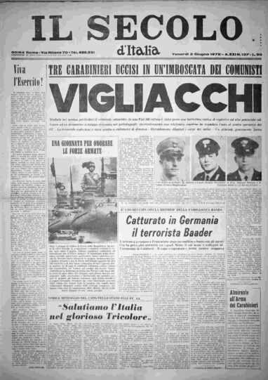 venerdì 2 giugno 1972