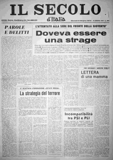 giovedì 8 giugno 1972