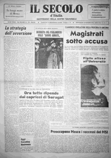 mercoledì 21 giugno 1972