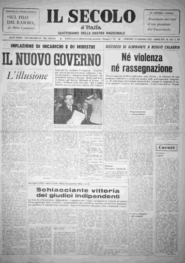 martedì 27 giugno 1972