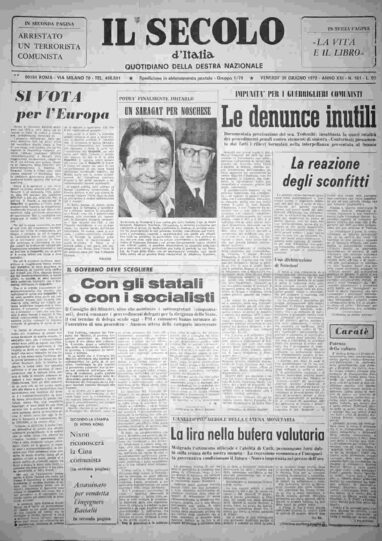 venerdì 30 giugno 1972