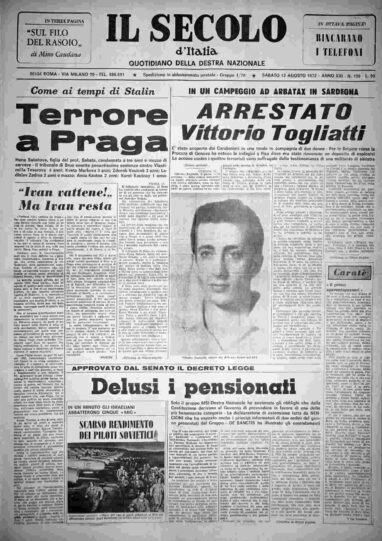 sabato 12 agosto 1972