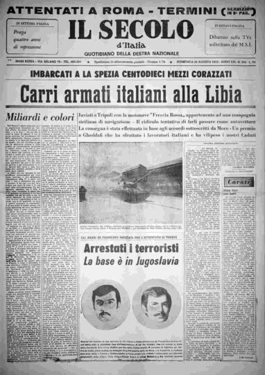 domenica 20 agosto 1972