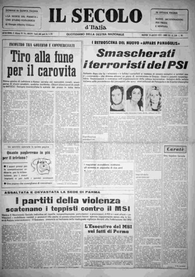 martedì 29 agosto 1972