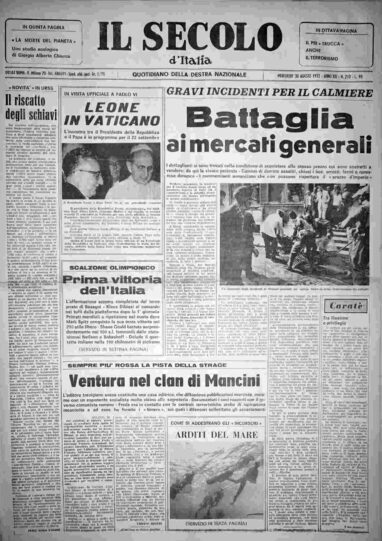 mercoledì 30 agosto 1972