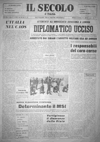 mercoledì 20 settembre 1972