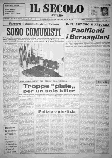 domenica 24 settembre 1972