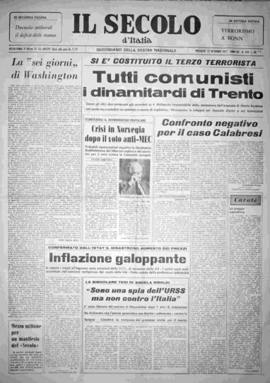 mercoledì 27 settembre 1972