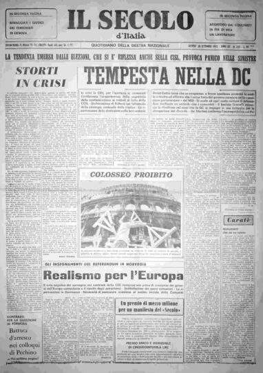 giovedì 28 settembre 1972