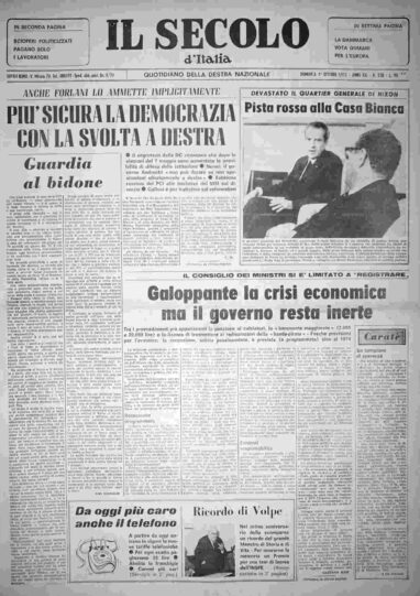 domenica 1 ottobre 1972