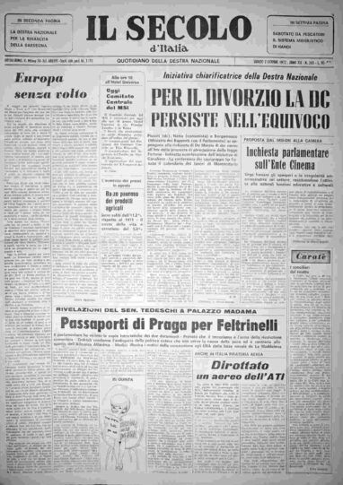sabato 7 ottobre 1972