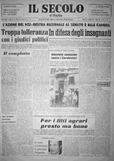 sabato 14 ottobre 1972