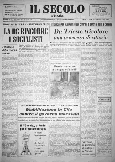 martedì 17 ottobre 1972