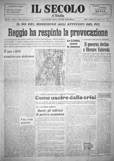martedì 24 ottobre 1972