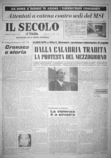 sabato 28 ottobre 1972