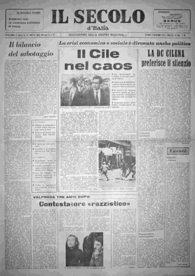 giovedì 2 novembre 1972