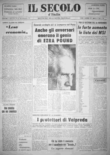venerdì 3 novembre 1972