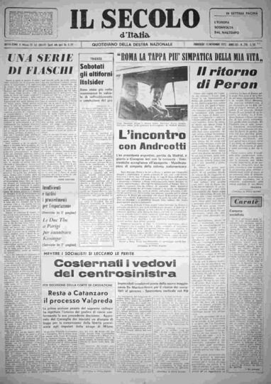 mercoledì 15 novembre 1972