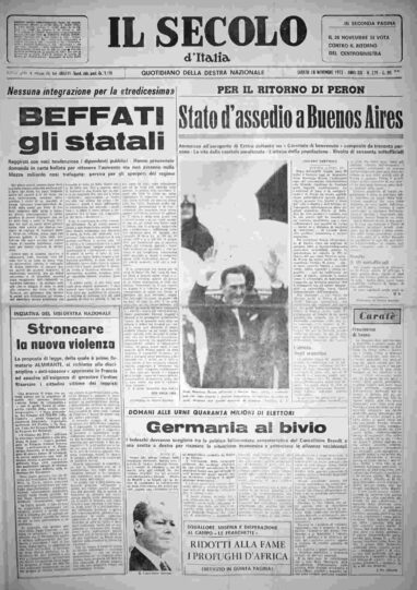 sabato 18 novembre 1972