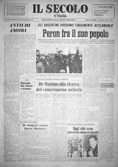 domenica 19 novembre 1972