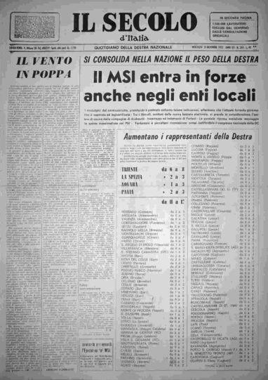 mercoledì 29 novembre 1972