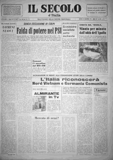 giovedì 30 novembre 1972