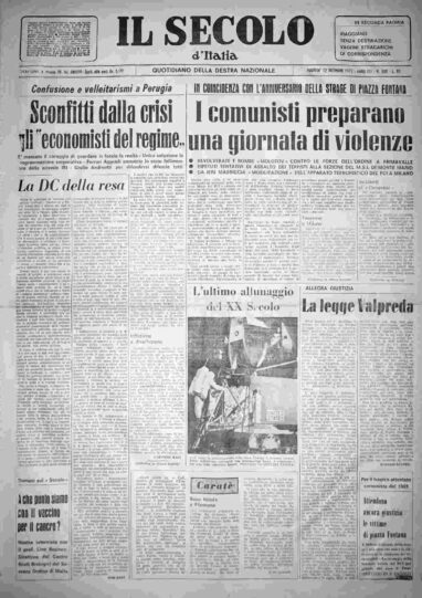 martedì 12 dicembre 1972